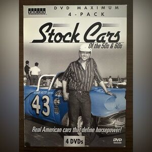 🔵3/$10 *NEW OLD* STOCK CARS of the 50s & 60s - 2010  4 DVD Pack Set